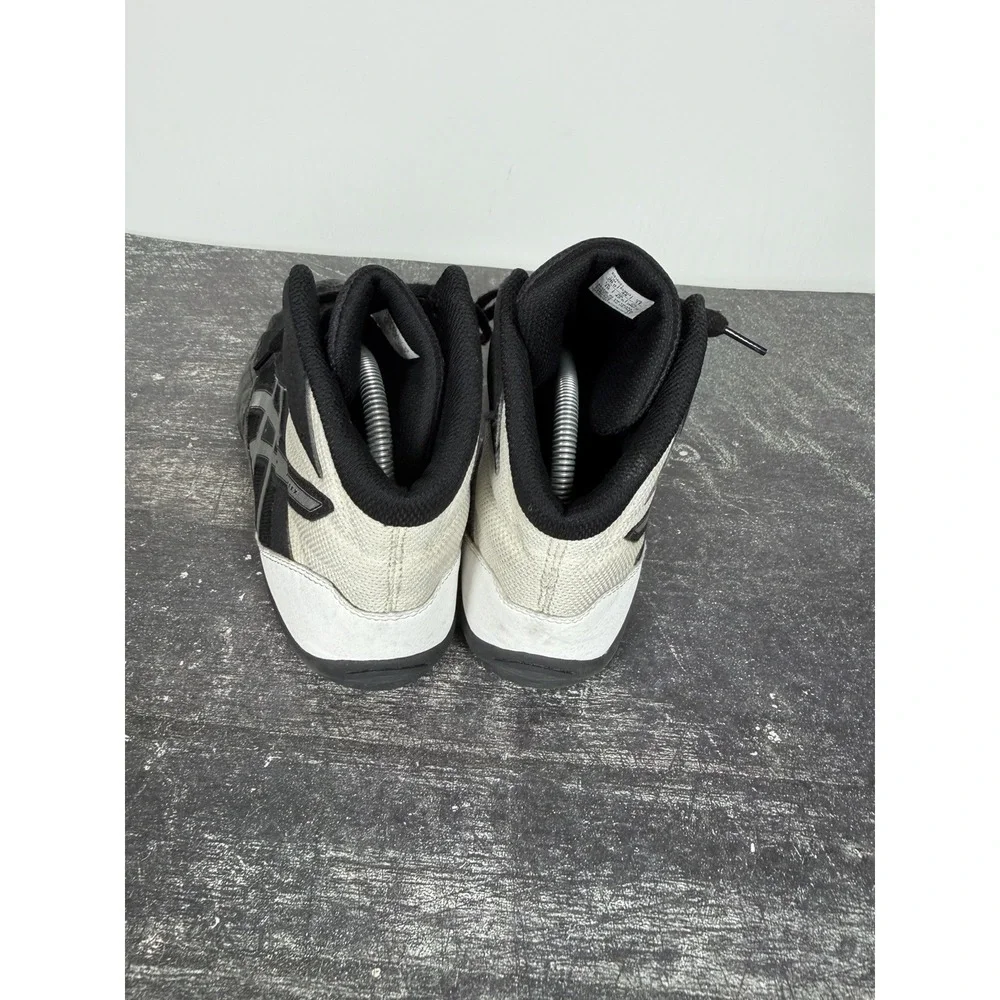 Asics Matflex 6 Mens Size 11 US Black Silver White Wrestling Shoes‎ 1081A021